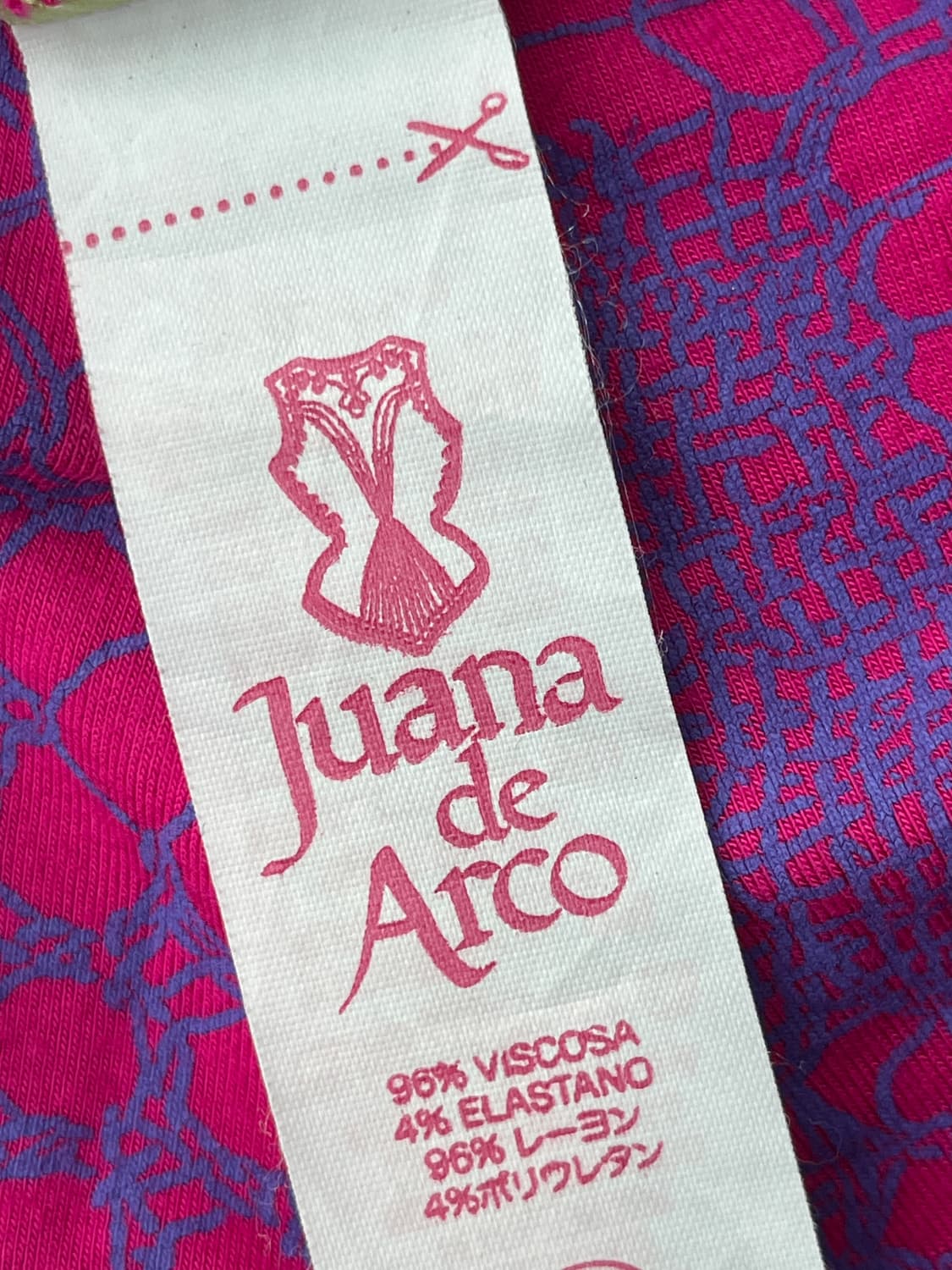 Juana de Arco 컬러 패턴 슬립 원피스 상품이미지5