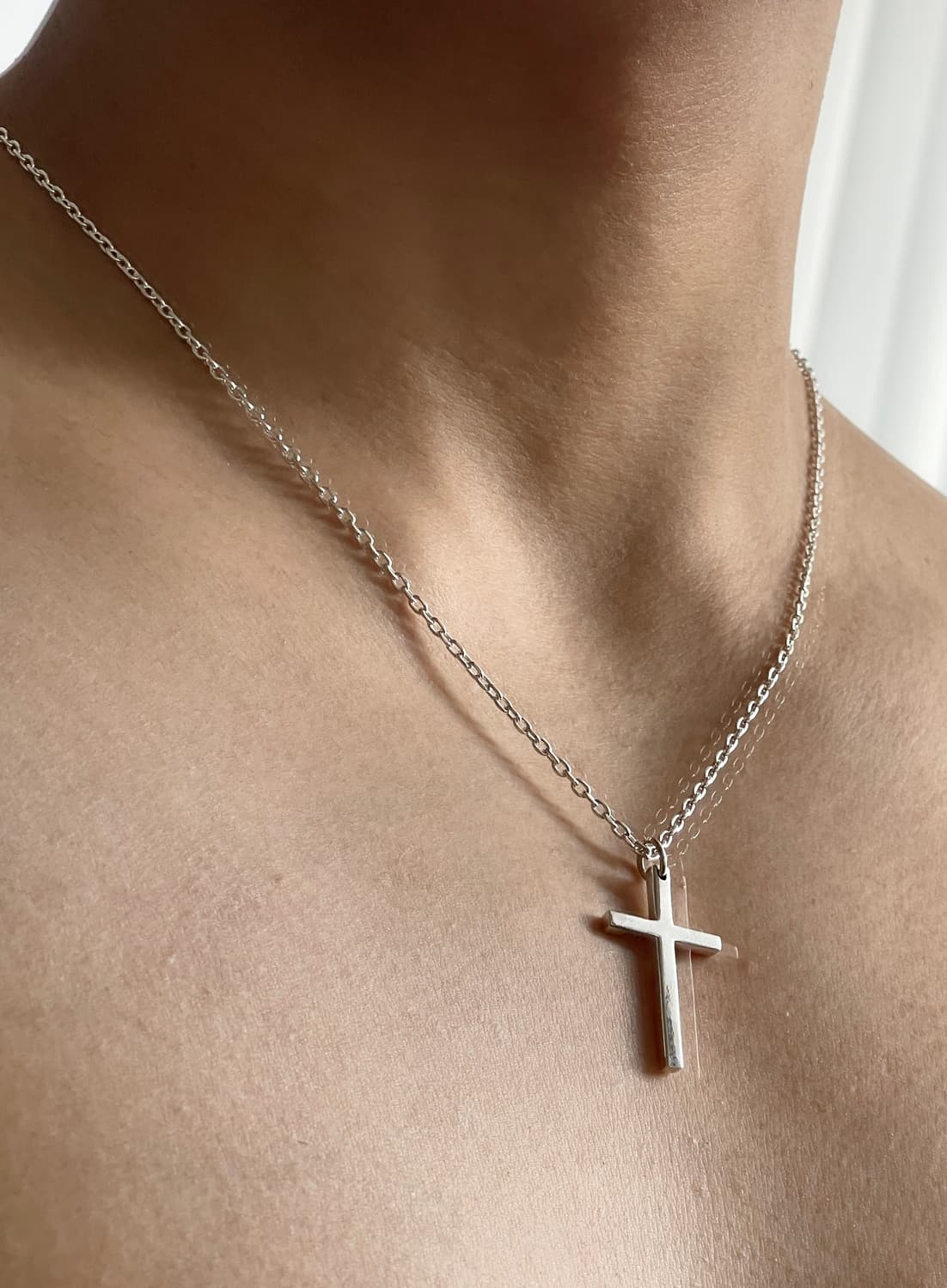 2.0 크로스 팬던트 목걸이  상품이미지7