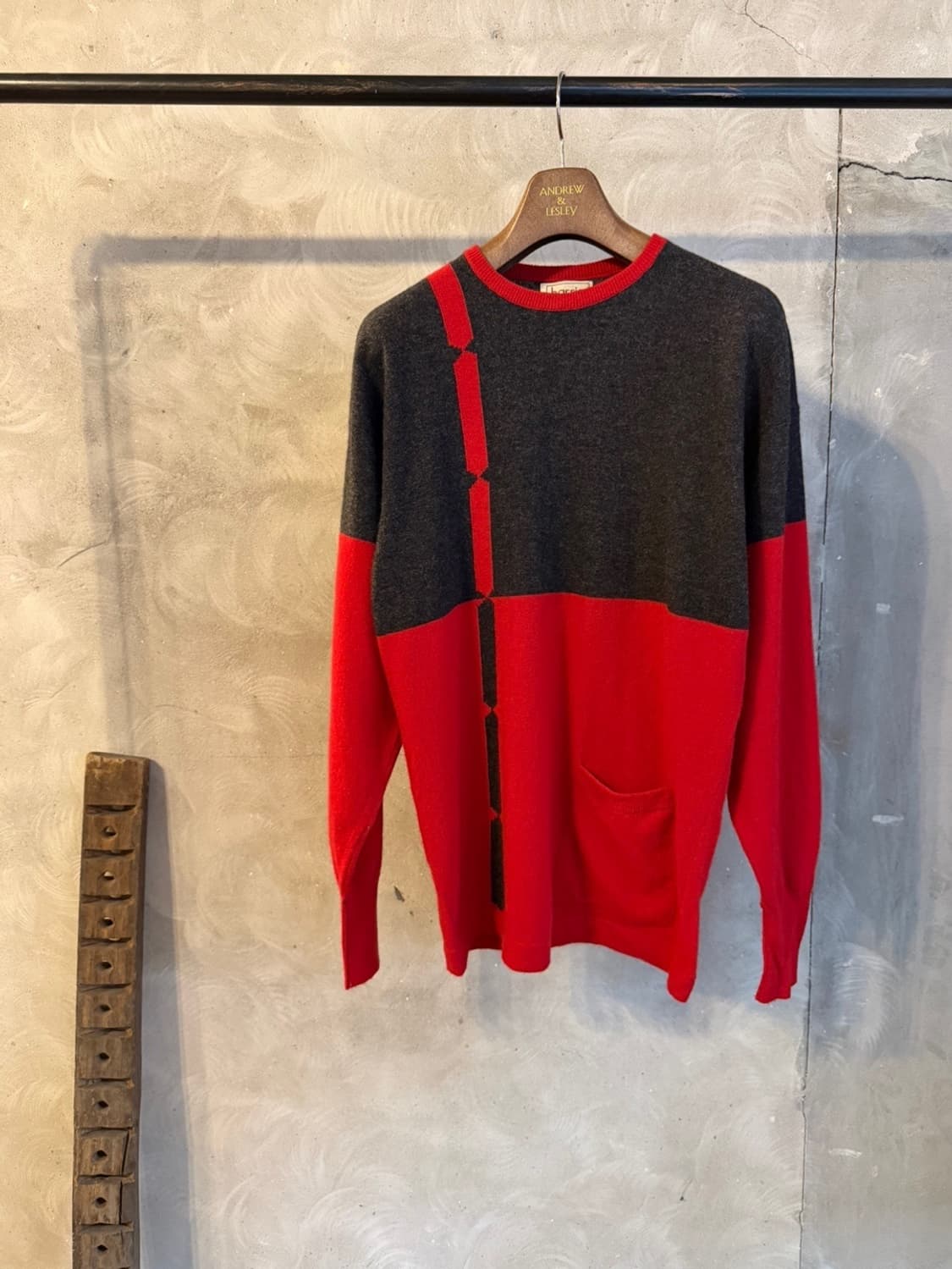 배리 램스울 니트 66~77 상품이미지1