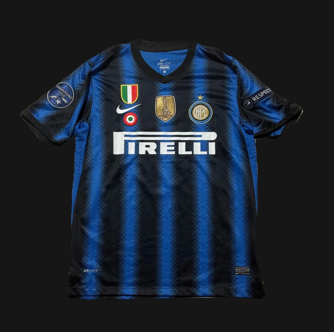 ⚽ 10/11 인터밀란 홈 유니폼 사무엘 에투 🇨🇲 상품이미지3