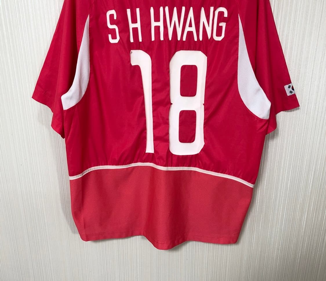 나이키국대 국대KOREA 02-04 축구국대유니폼 L #18 황선홍 상품이미지10