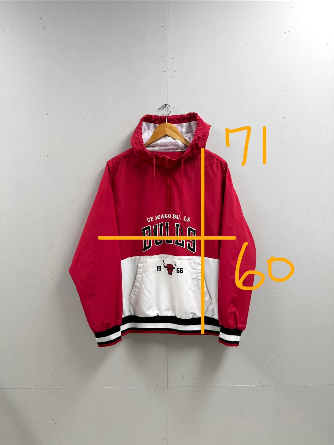 남성 95 M / NBA 시카고불스 아노락 자켓 상품이미지2