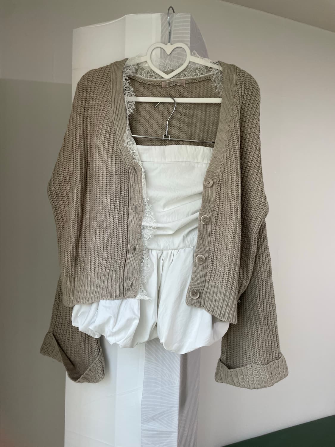 모리걸 페어리 러블리 레이스 가디건 코디셋(단품가능) 상품이미지1