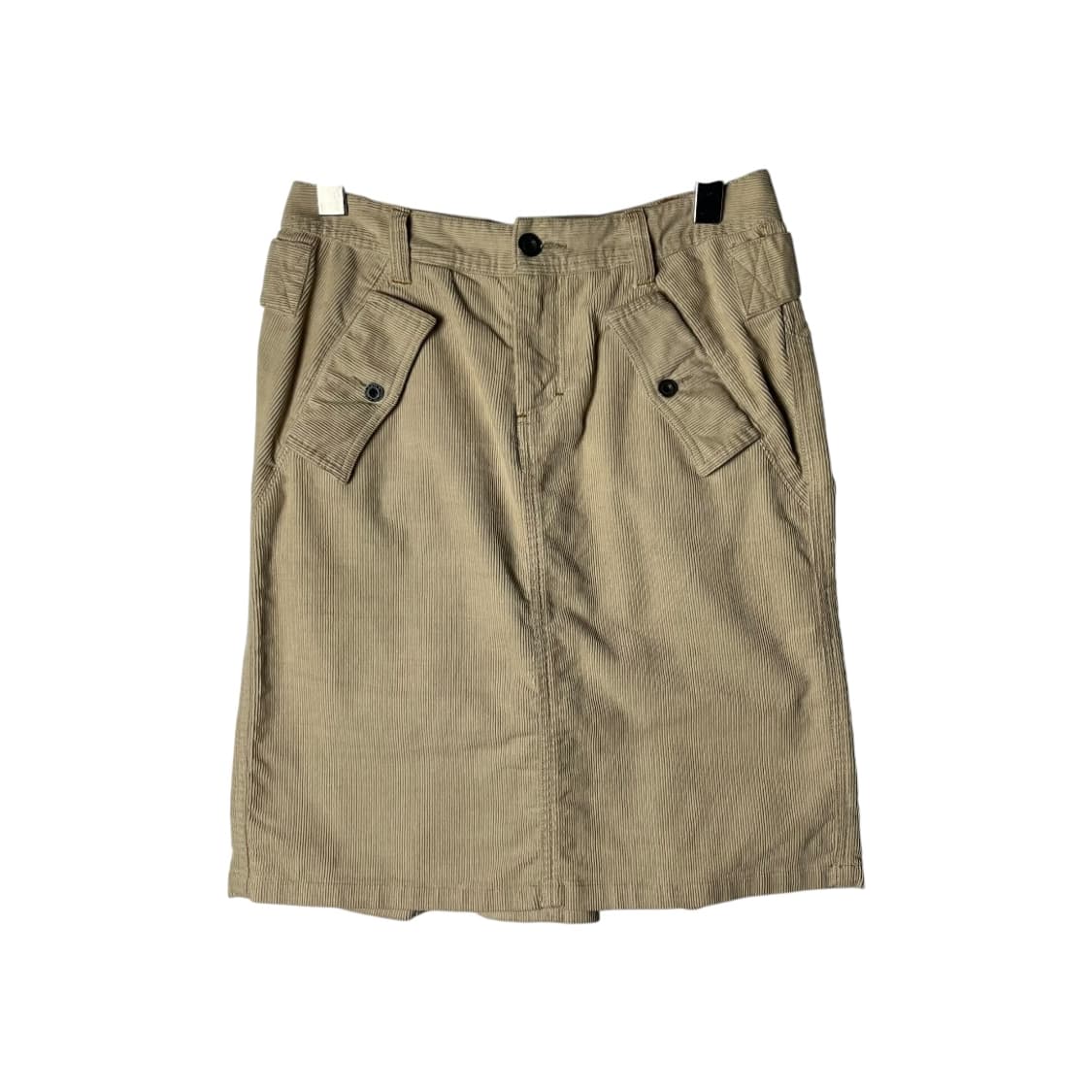 [Polo] 폴로진스 코듀로이 미디스커트 상품이미지1