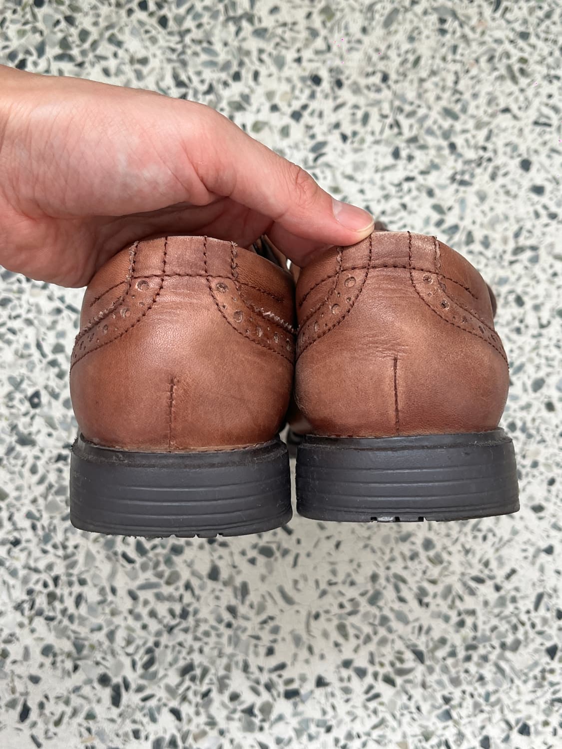 락포트 rockport 토탈모션 아말피 윙팁 TAN 255mm 상품이미지3