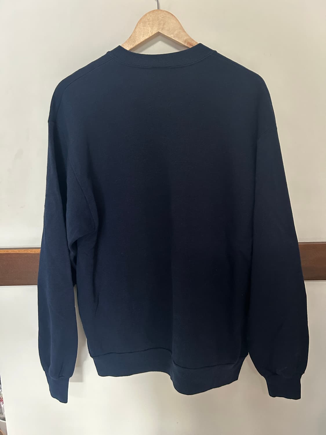 Jerzees 단추 패치워크 맨투맨 상품이미지5