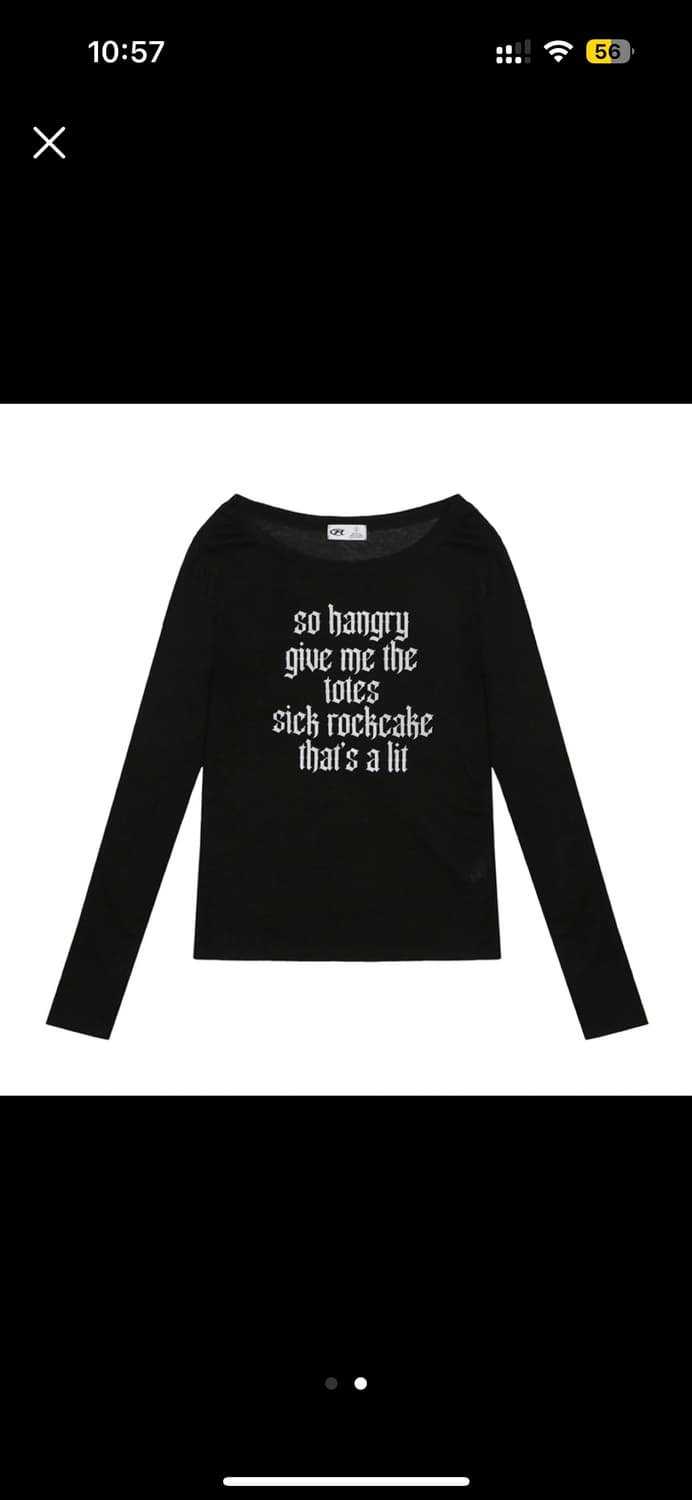 락케이크 긴팔티Funk Mesh Top 상품이미지1