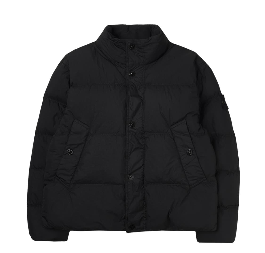 스톤아일랜드 25FW 크링클랩스 패딩자켓 블랙 M 상품이미지2