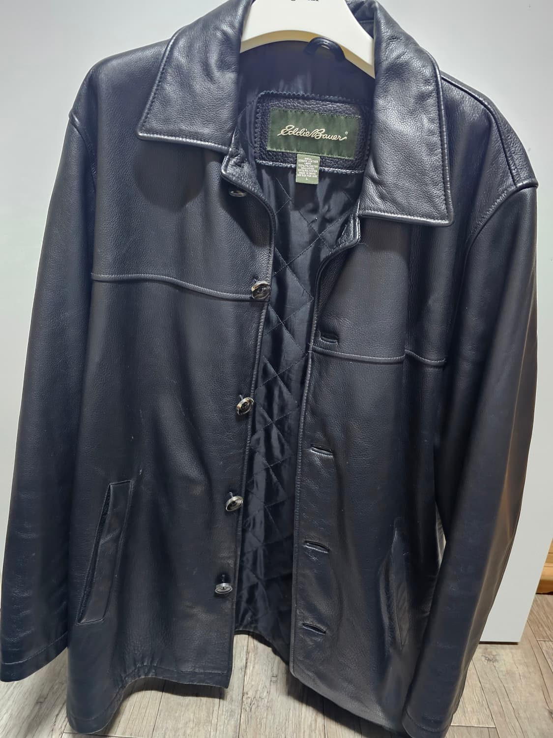 에디바우어 가죽 카코트 BLACK_L 상품이미지2