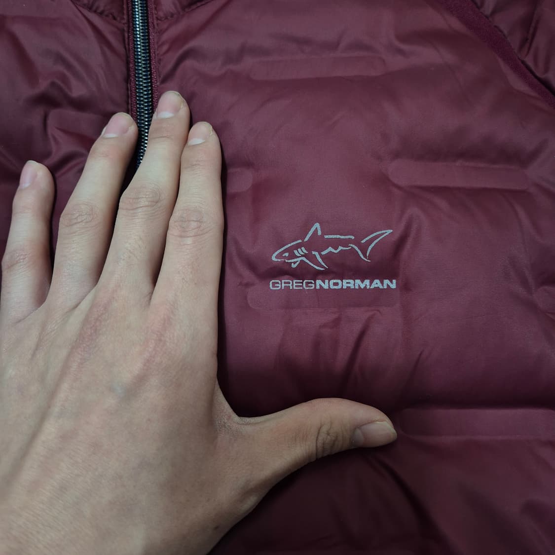 그렉노먼 구스다운 경량패딩 자켓 L(100) 상품이미지5