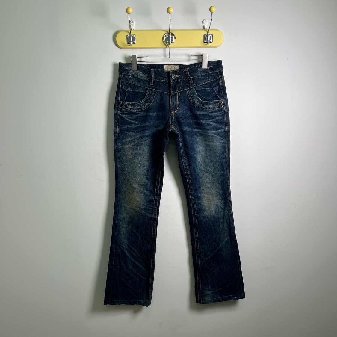 로리타진 스터드 세미 부츠컷 데님 팬츠 31 상품이미지1