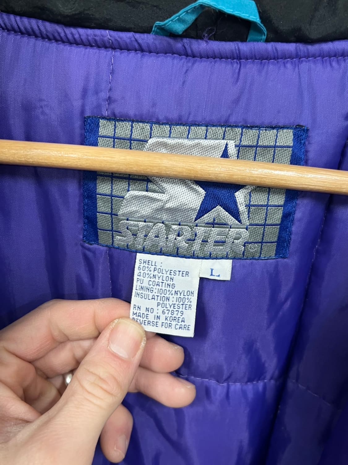 NBA 스타터 시카고불스 빅로고 올드스쿨 점퍼 상품이미지7