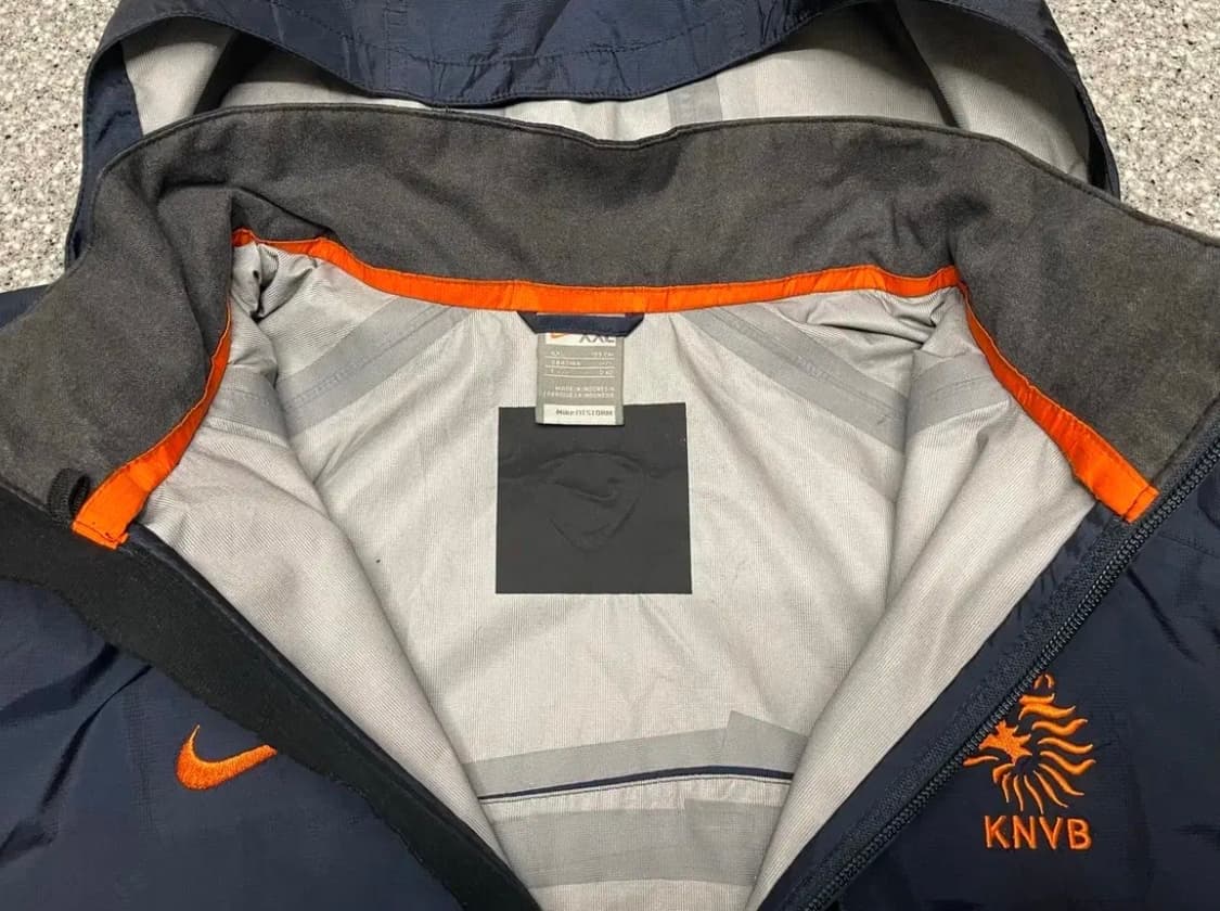 나이키 05 네덜란드 레인자켓 네이비 컬러 사이즈 XXL 상품이미지5