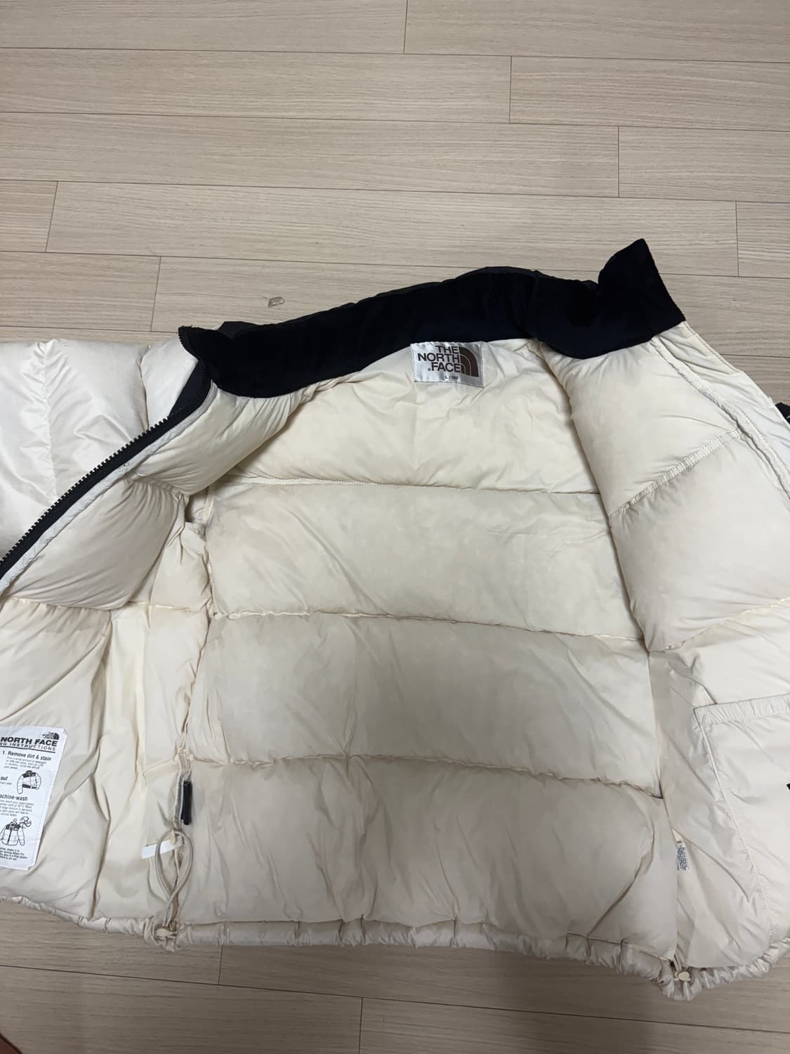노스페이스 노벨티 눕시 크림색 L 상품이미지3