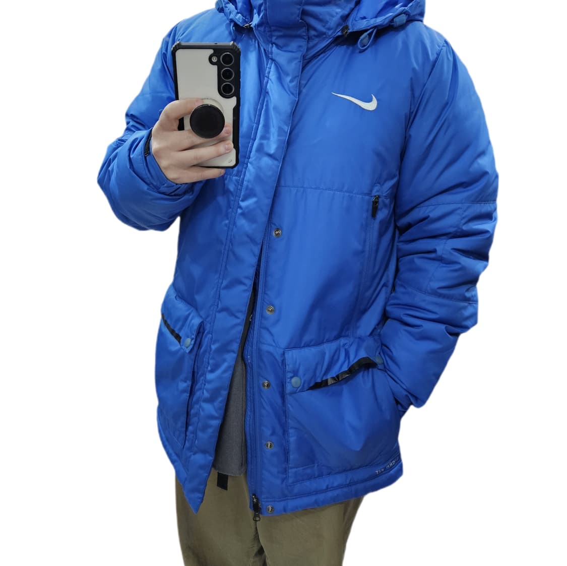 M 95-100) 나이키 올드스쿨 스톰핏 하프 패딩 상품이미지1