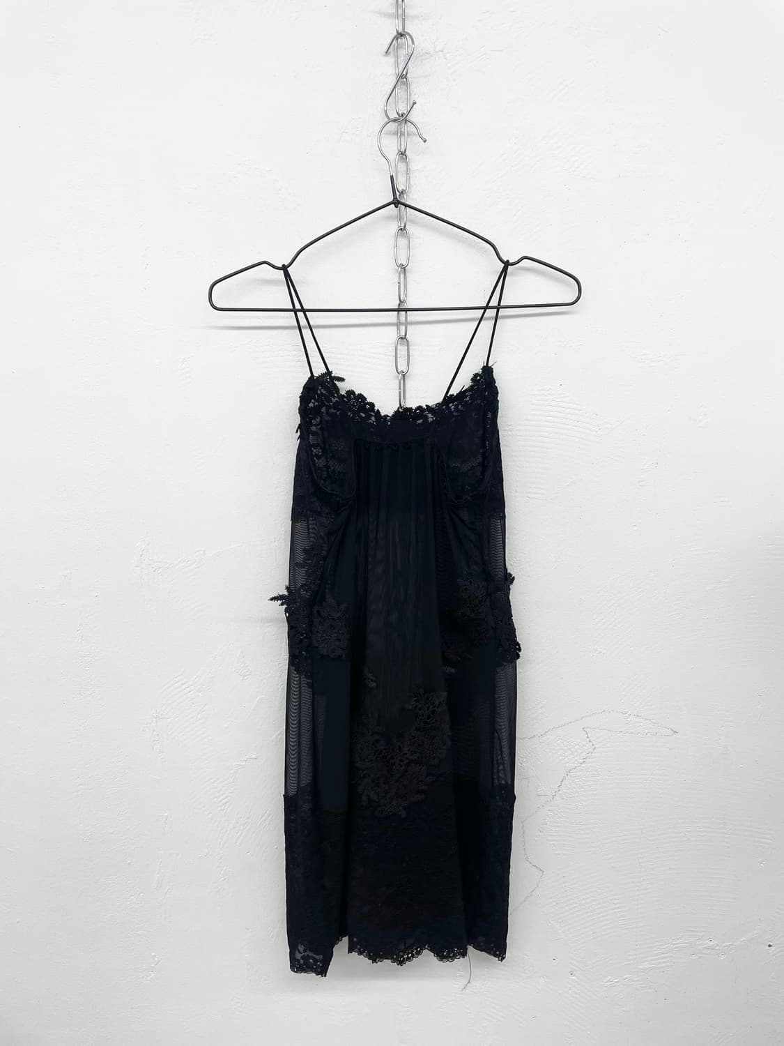 블랙페어리 레이스 슬립 상품이미지6