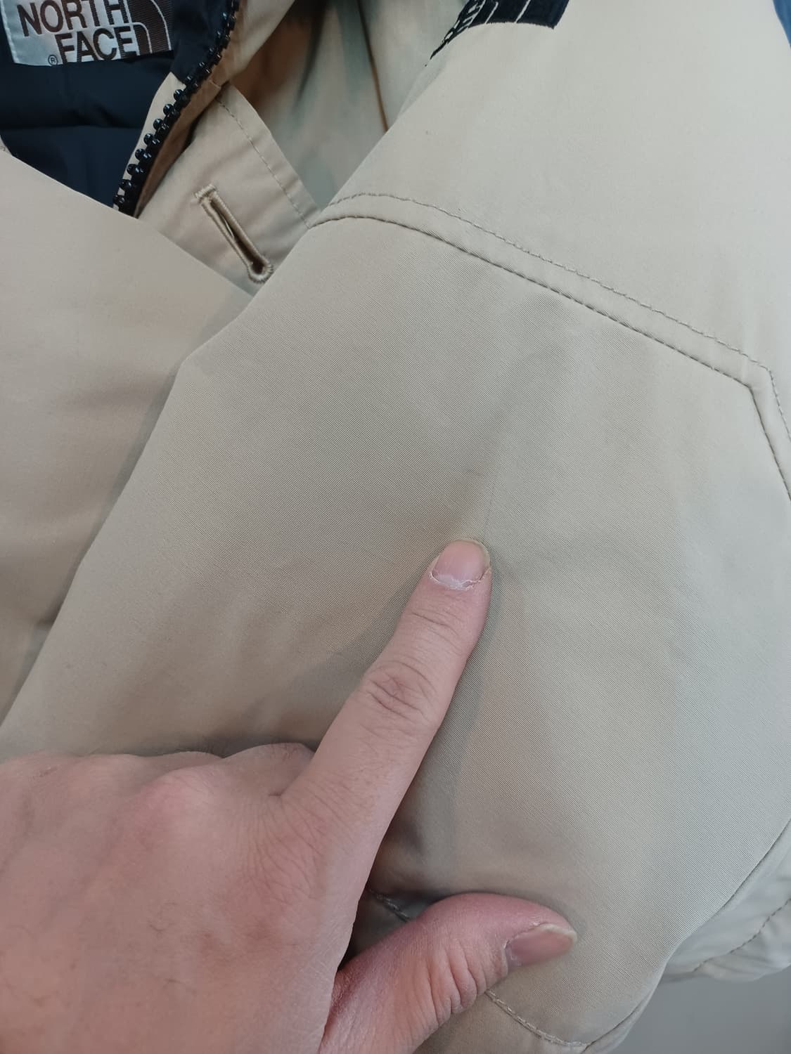 노스페이스 화이트라벨 몬타너스 다운 패딩 95 상품이미지6