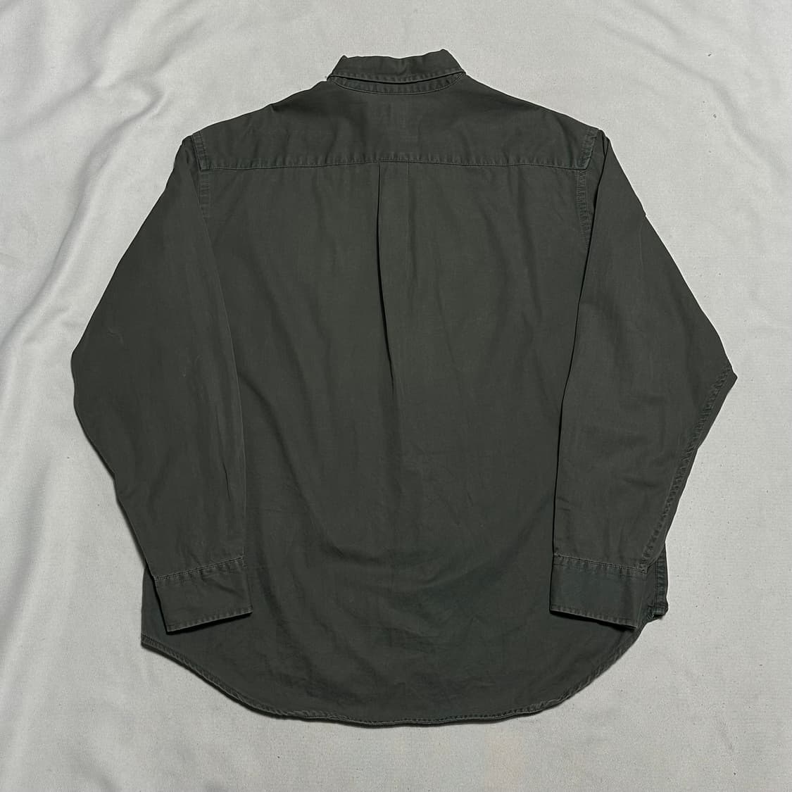 XL 폴로랄프로렌 클래식핏 챠콜 코튼 셔츠 상품이미지3