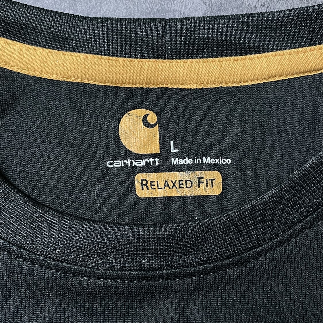 CARHARTT 칼하트 빈티지 블랙 롱 슬리브 A00394 상품이미지9