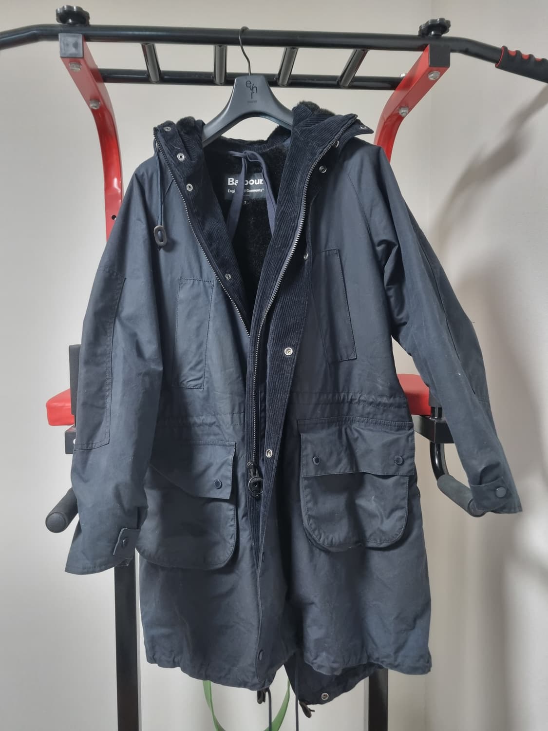 엔지니어드가먼츠 바버 하이랜드 파카 s 상품이미지3