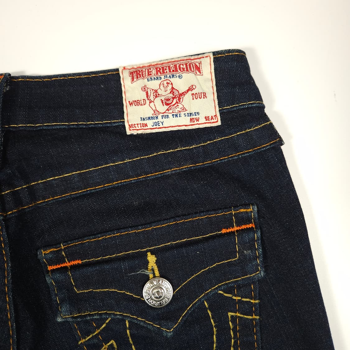 트루릴리전 로우라이즈 부츠컷 데님팬츠  상품이미지4