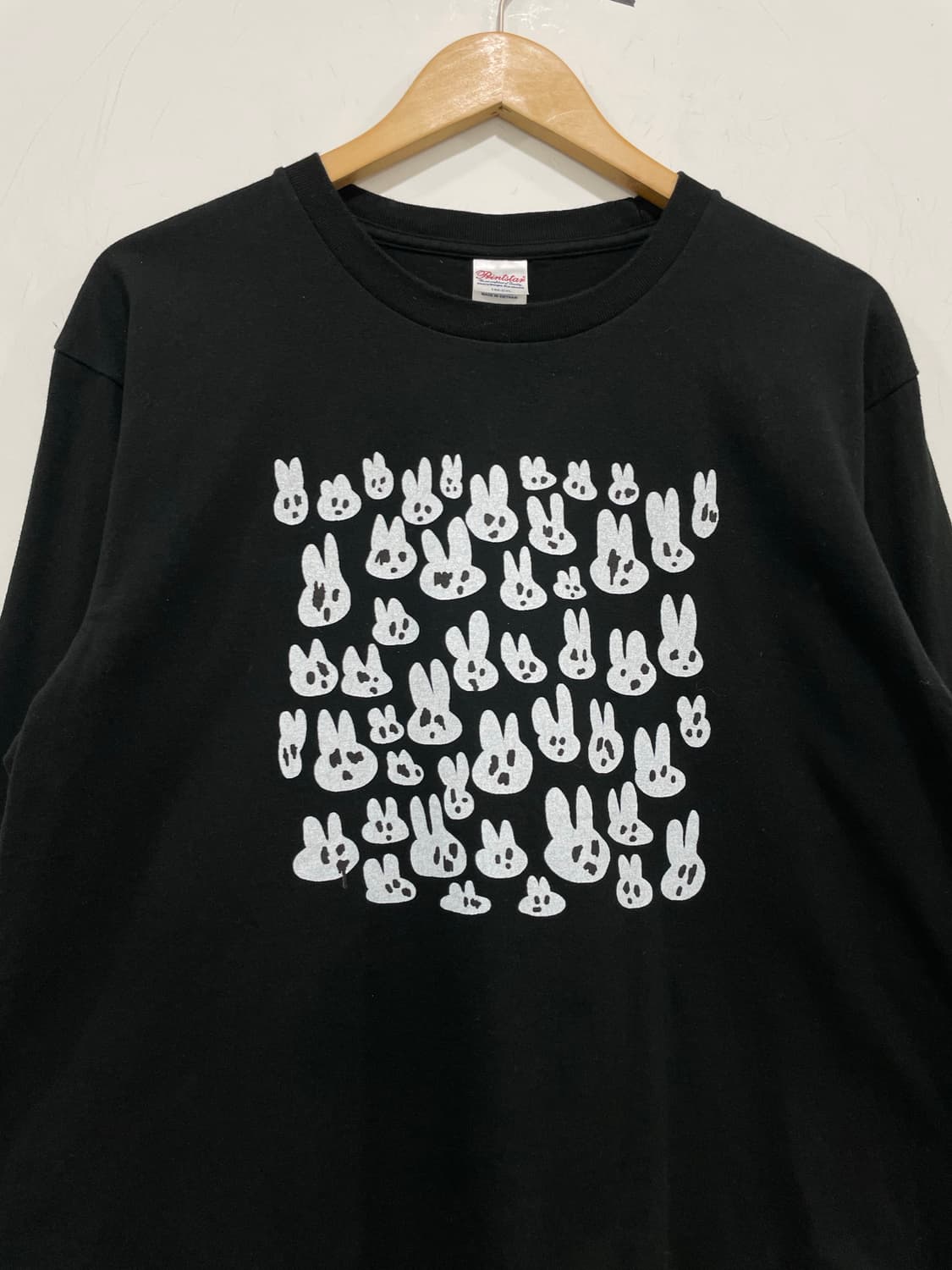 펑크 토끼 그래픽 키치 롱슬리브 상품이미지5