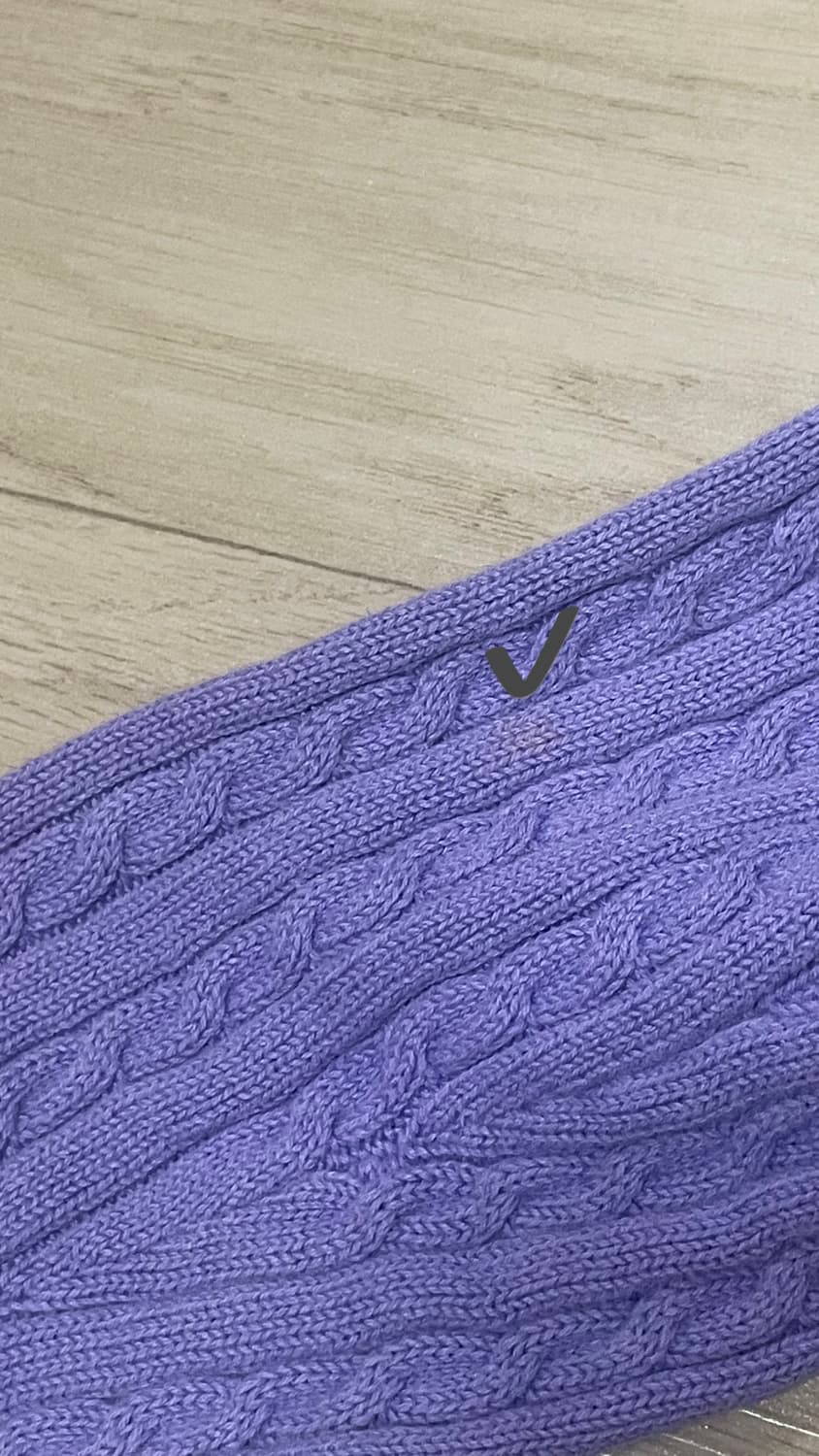 폴로 연두색 포니 진포라 가디건 상품이미지3