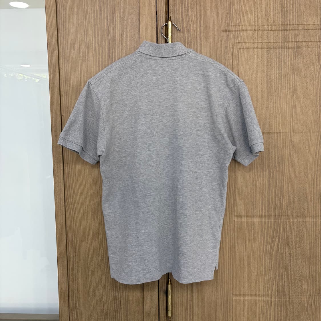 꼼데가르송 그레이 반팔 카라티 티셔츠 (L) 상품이미지2