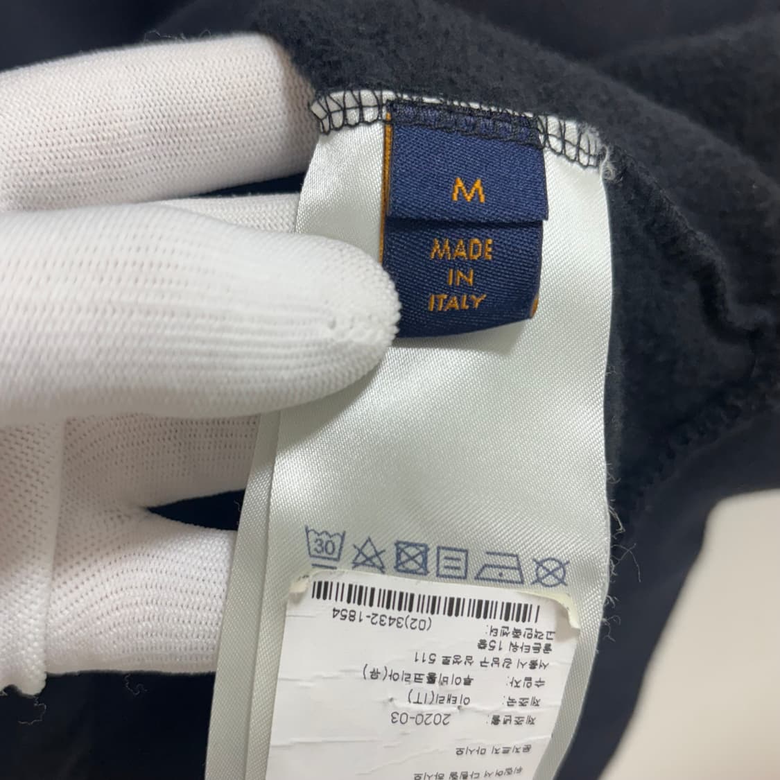 [M]루이비통 LV로고 스티치 맨투맨 상품이미지3