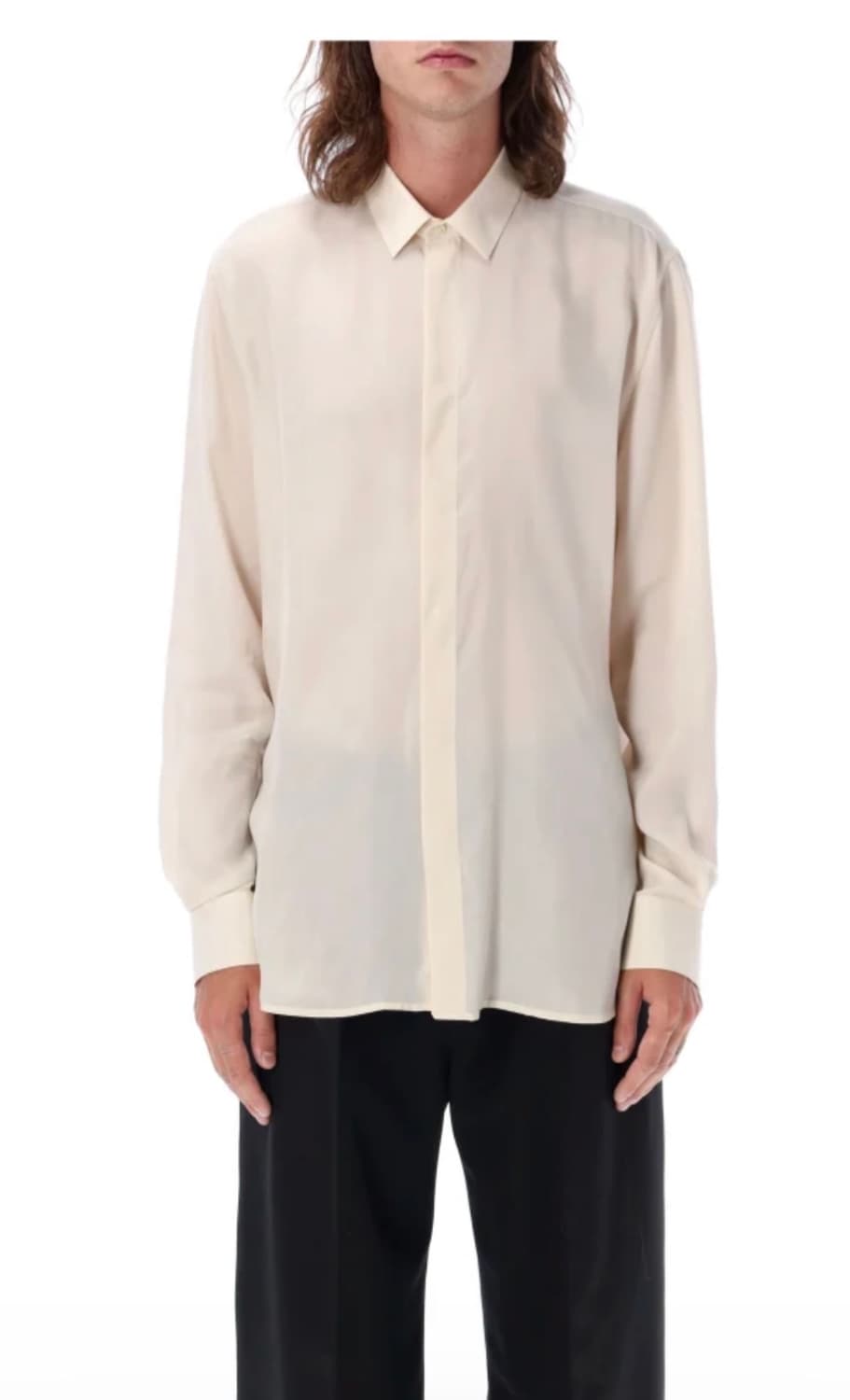 생로랑 실크 셔츠 40 상품이미지1