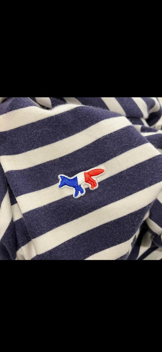 🔥[새상품/정품]🔥 메종키츠네 스트라이프 롱슬리브 상품이미지4