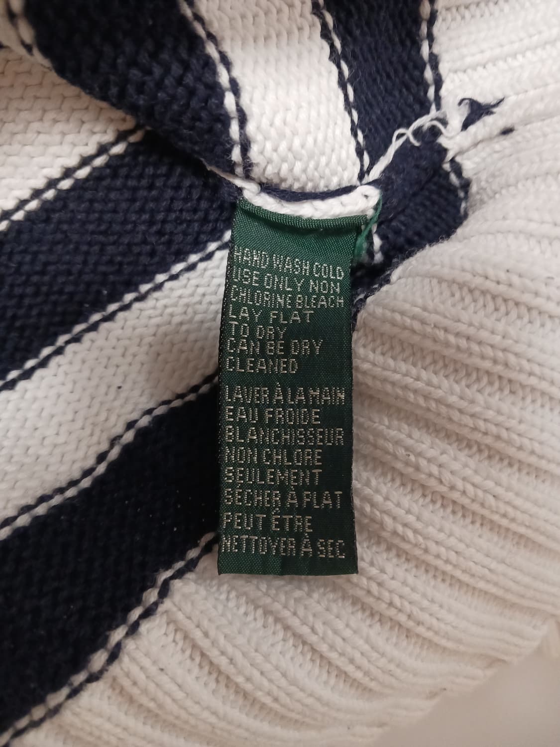 랄프로렌 스트라이프 하찌니트 상품이미지4