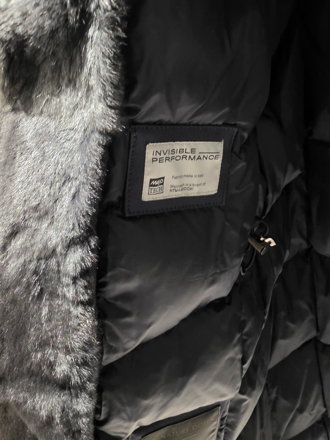 닥스 네이비 퍼후드 패딩 점퍼 110 상품이미지9