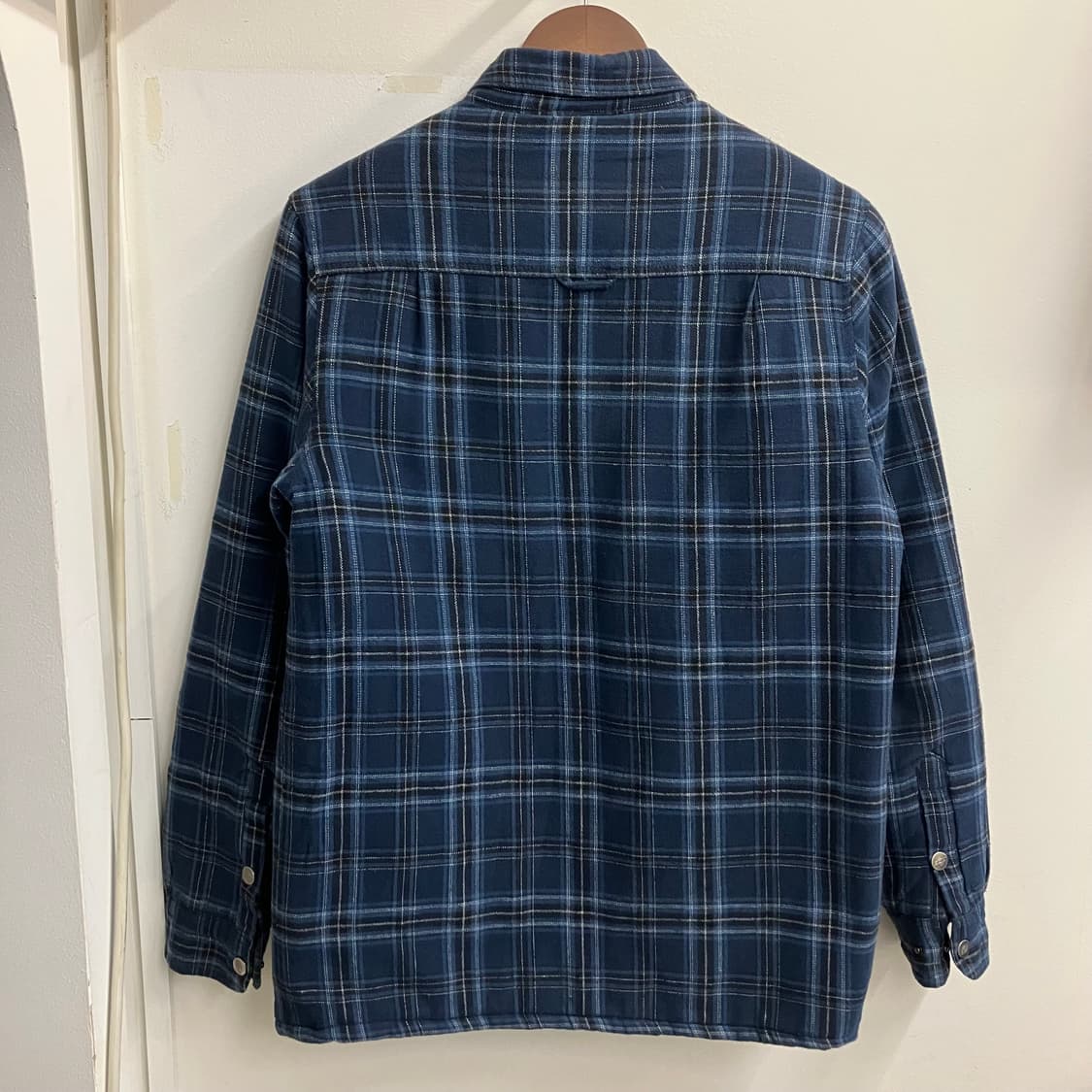 N208 디키즈 퀼팅 체크 셔츠 자켓 상품이미지2