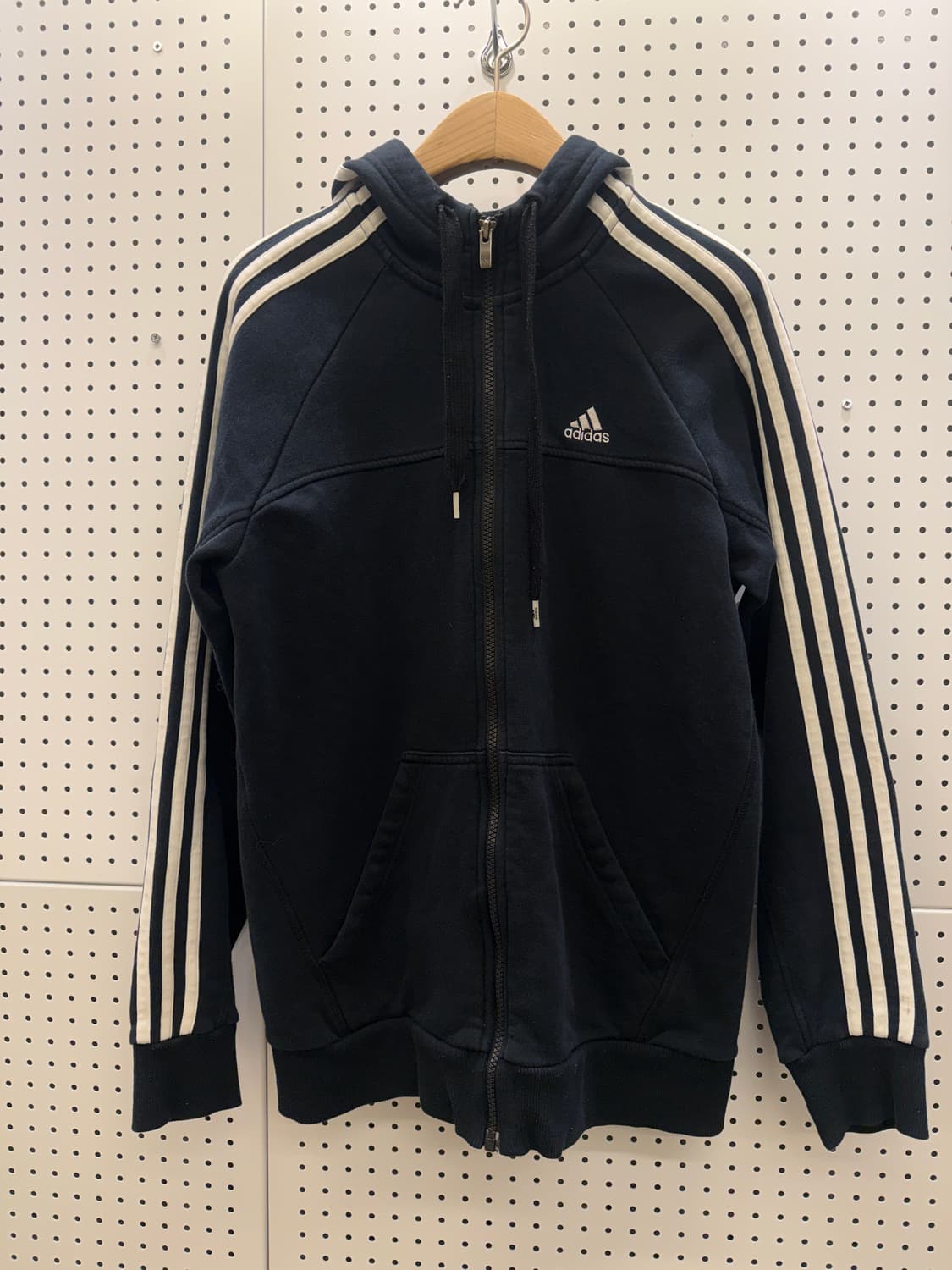 아디다스 트랙 사이드라인 스웻 후드 집업 U69 상품이미지2