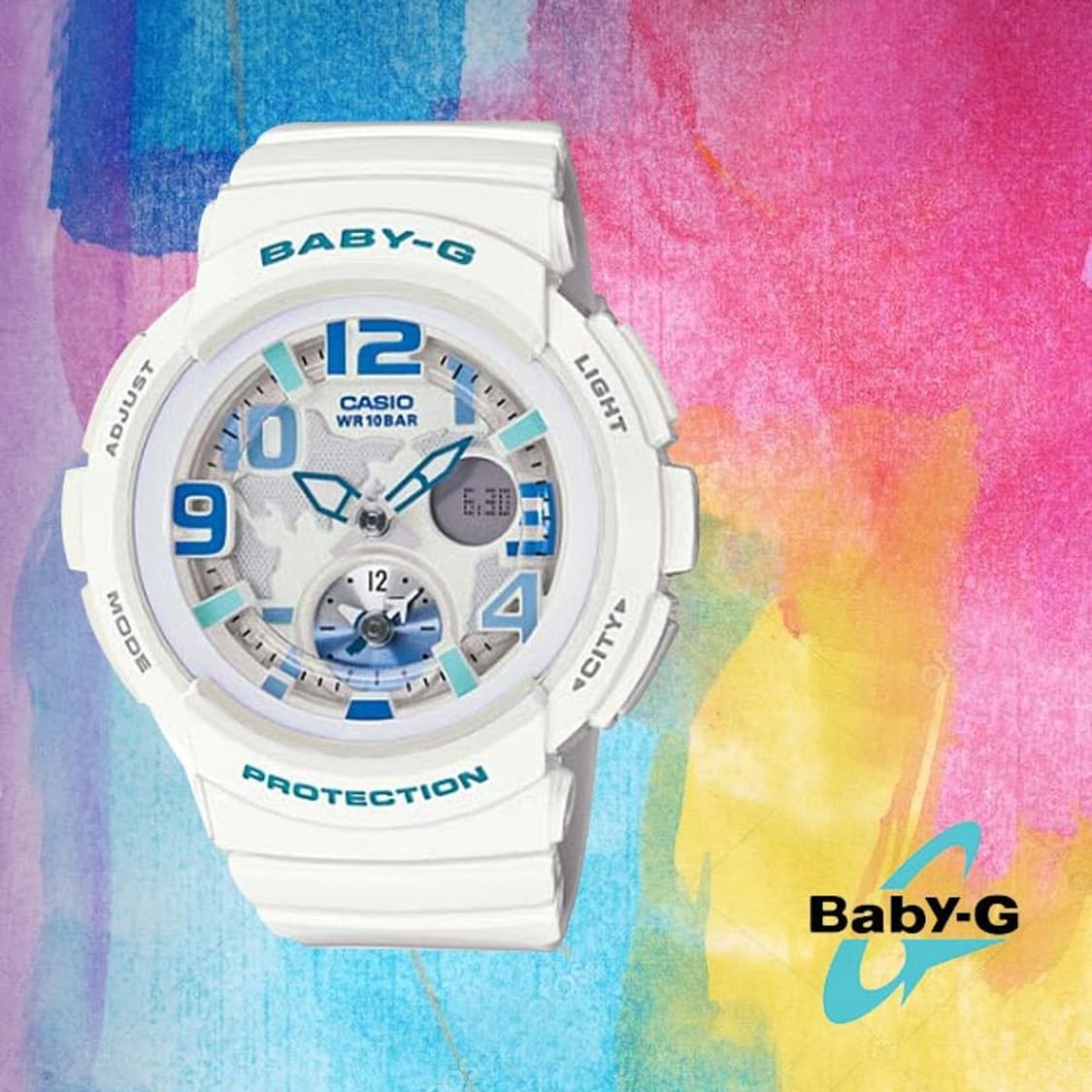 # Baby-G 베이비지 카시오 지샥 여성용 우레탄 시계 급처 상품이미지1