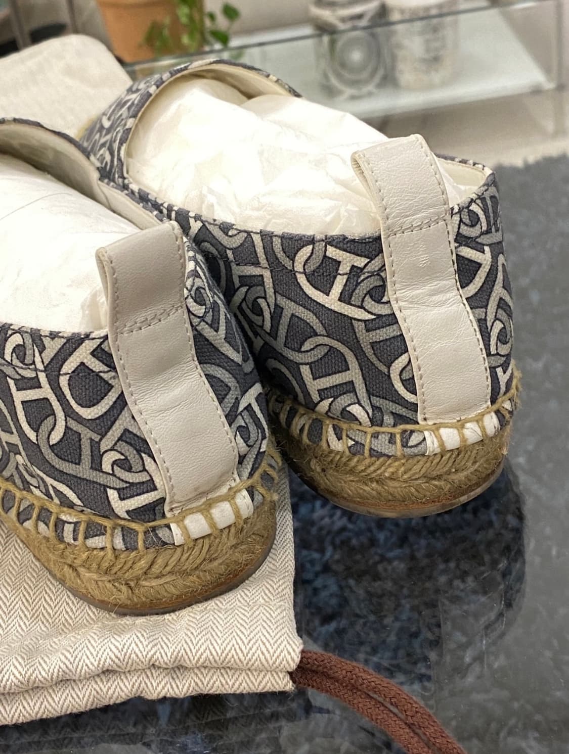 에르메스 샹달 Eusebio 에우제비오 남성 에스파듀 41 상품이미지5