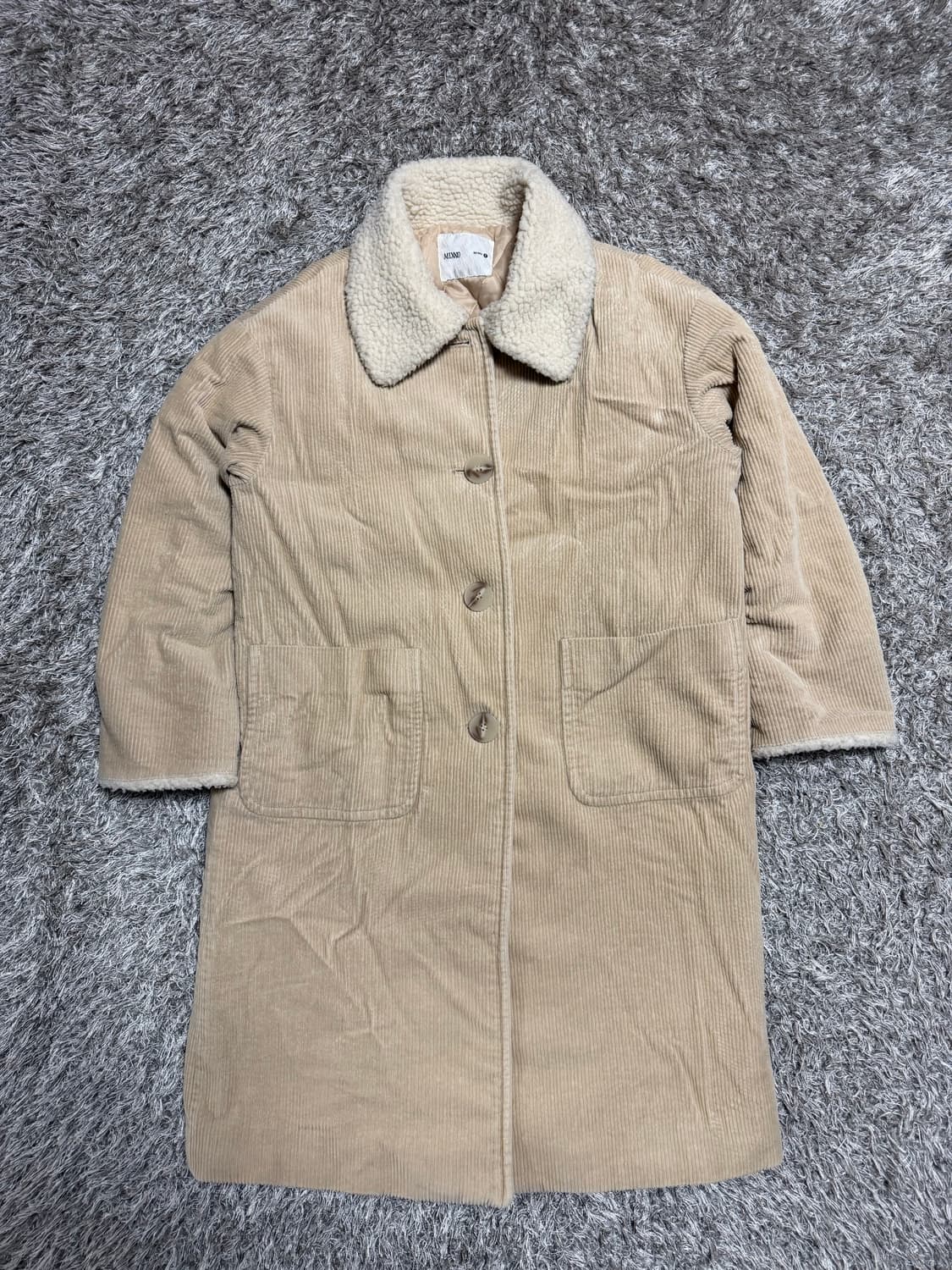 [S] MIXXO 미쏘 코듀로이 코트 상품이미지2