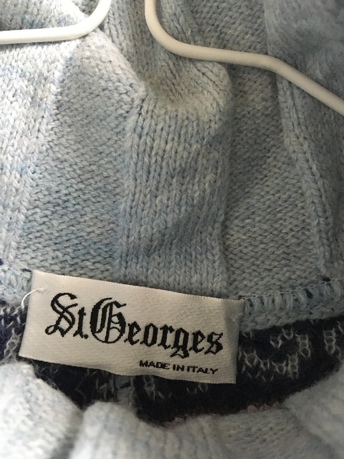 일본빈티지 하구미 모리걸 히피 보헤미안 프린지 울 터틀넥니트 카모메 상품이미지3