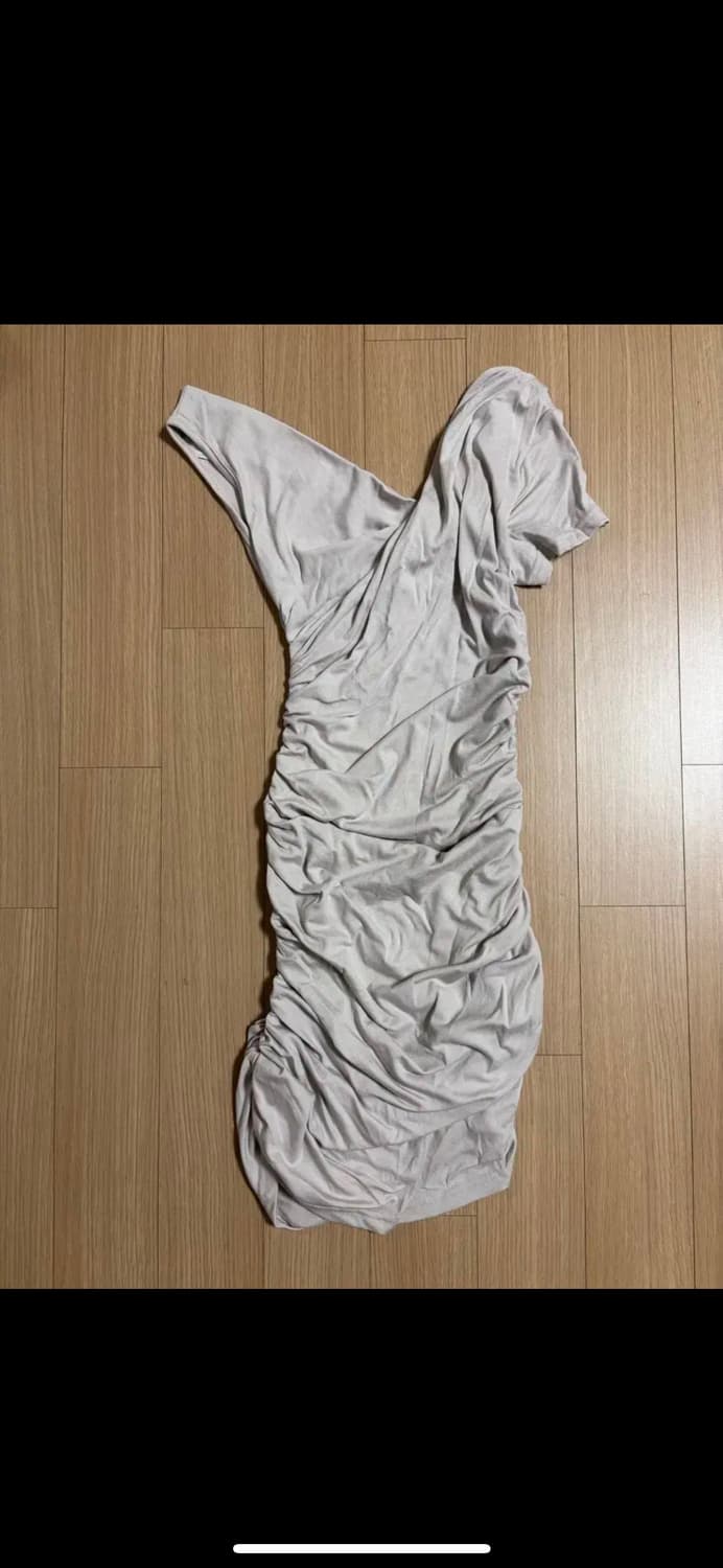 셔링 딱붙 미니원피스 상품이미지2