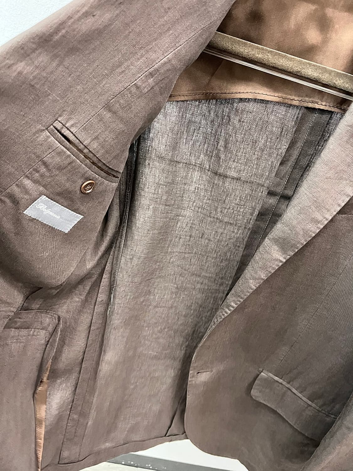 100) 벨그라비아 이태리 린넨자켓  상품이미지4