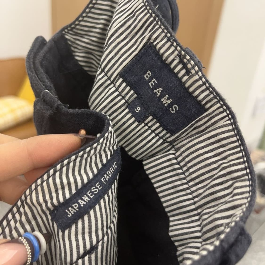 빔스 빈티지 모던캐주얼 슬림핏 코튼팬츠 S C07837 상품이미지5