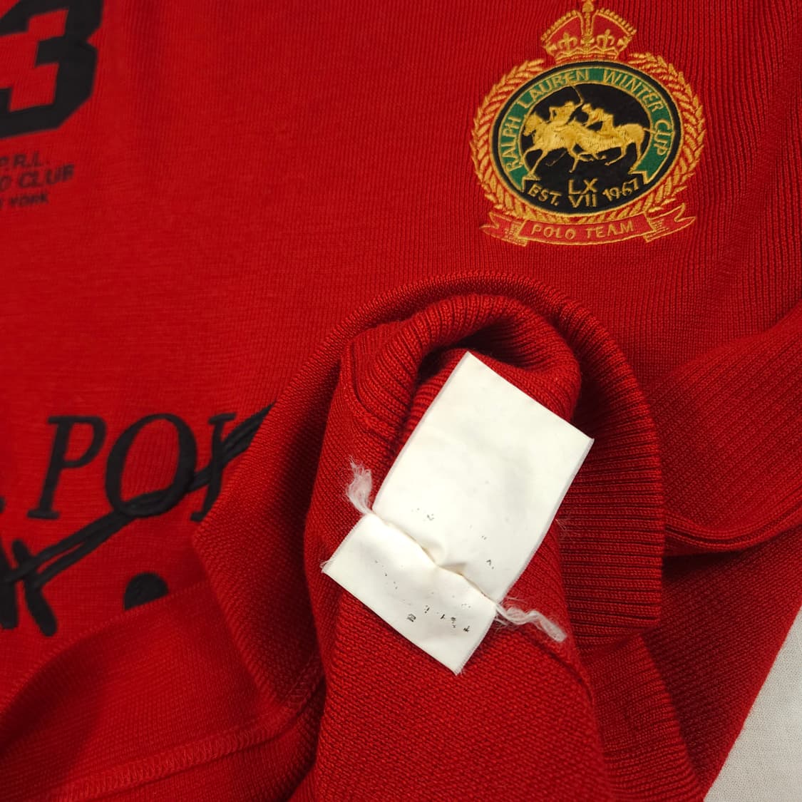 XL(105) 폴로 랄프로렌 클래식 럭비니트 상품이미지5