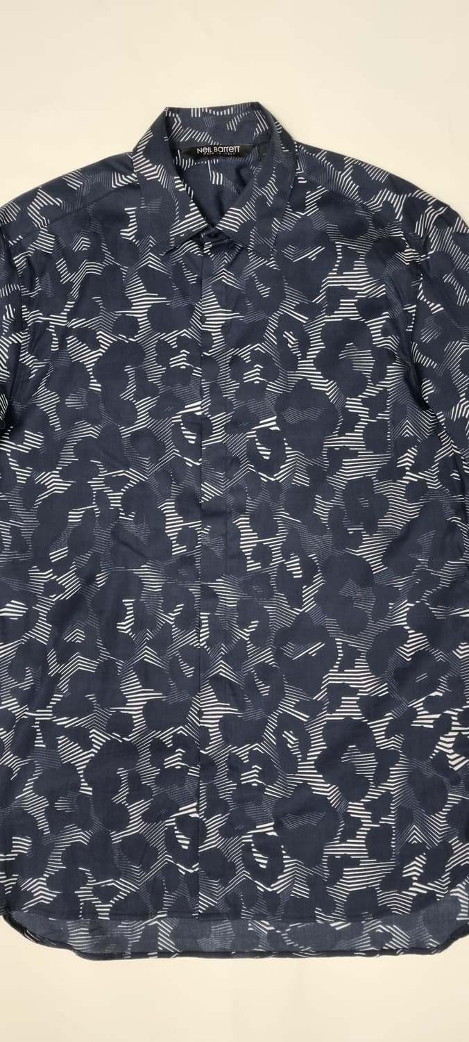 닐바렛 패턴 셔츠 40size _ 남성 M 추천 상품이미지2