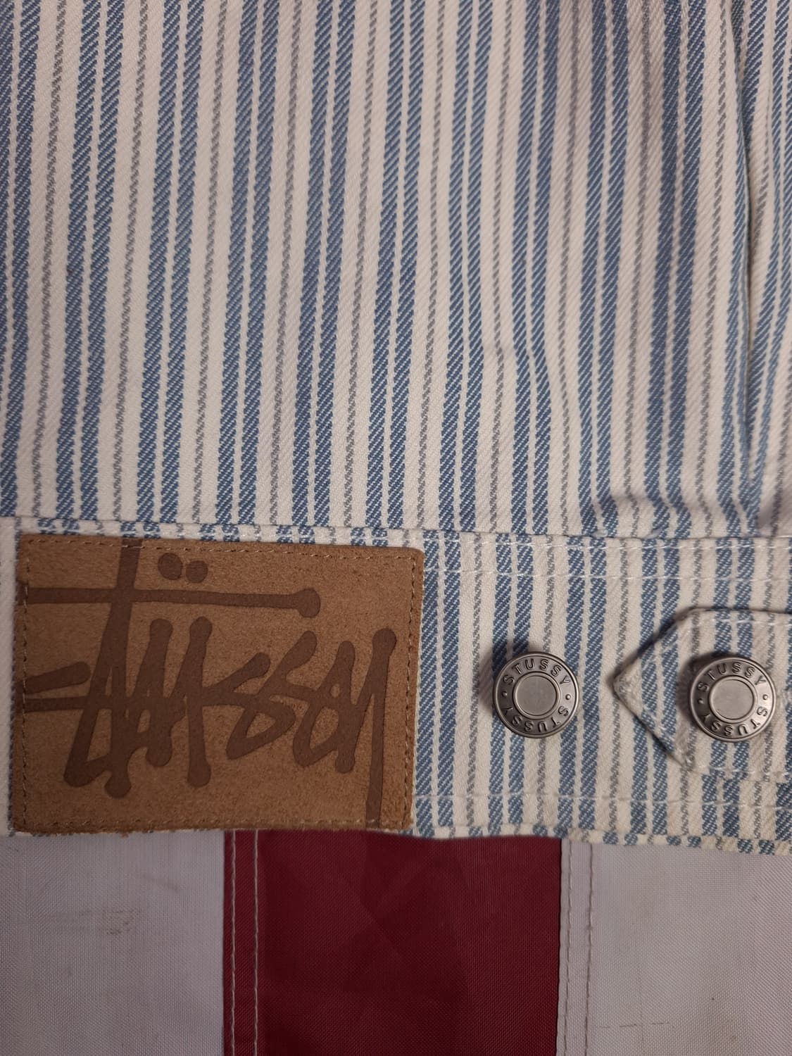 오리지날 스투시 스트라이프 개러지 자켓 상품이미지10