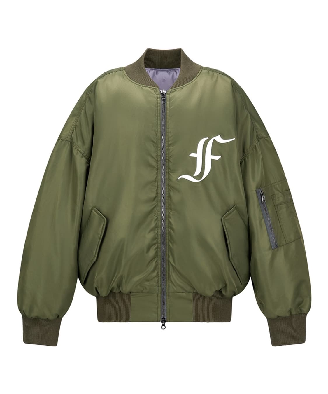 샵페어리 patch bomber padded jacket 상품이미지1