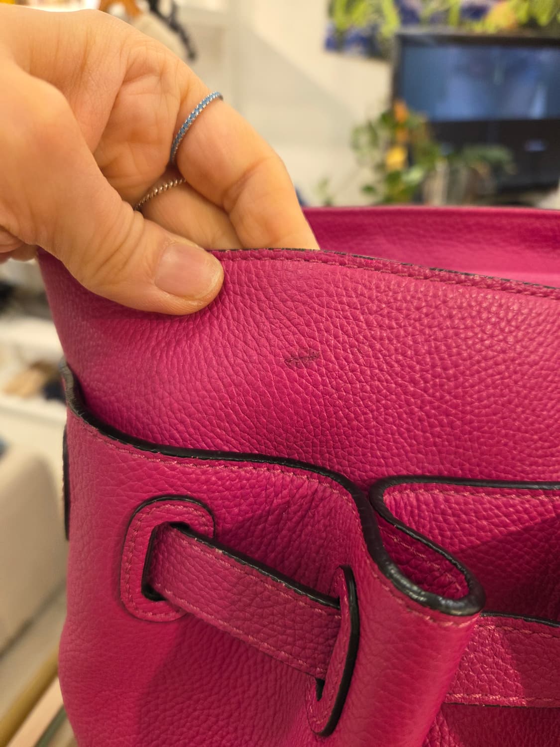 브루노마글리 핫핑크 버킷백 상품이미지7