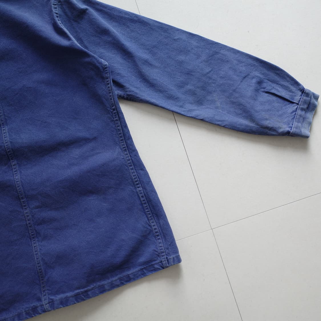 70s 프렌치 빈티지 클럽카라 워크 초어 자켓 (95) 상품이미지9