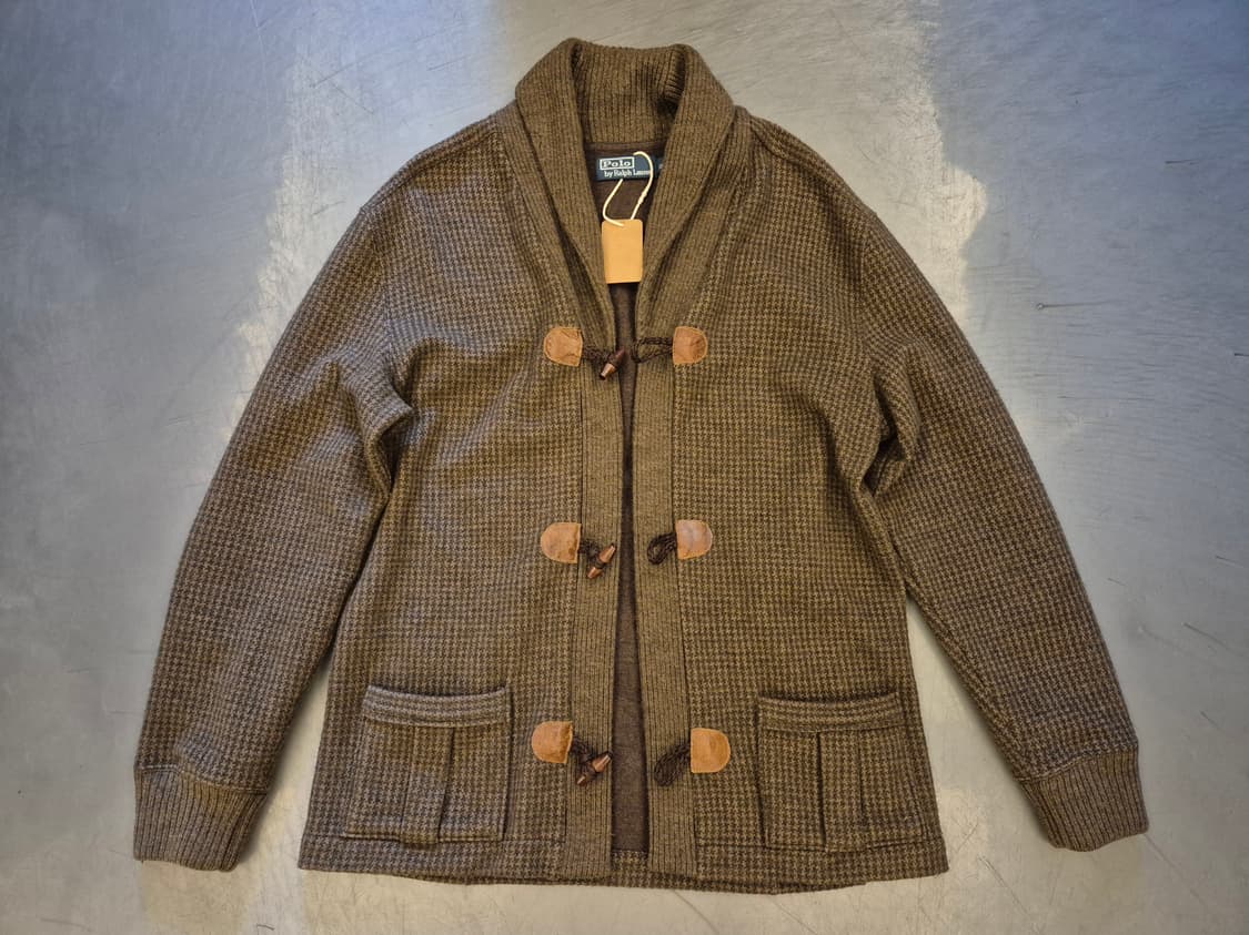 폴로랄프로렌 더플 숄카라 가디건 상품이미지1