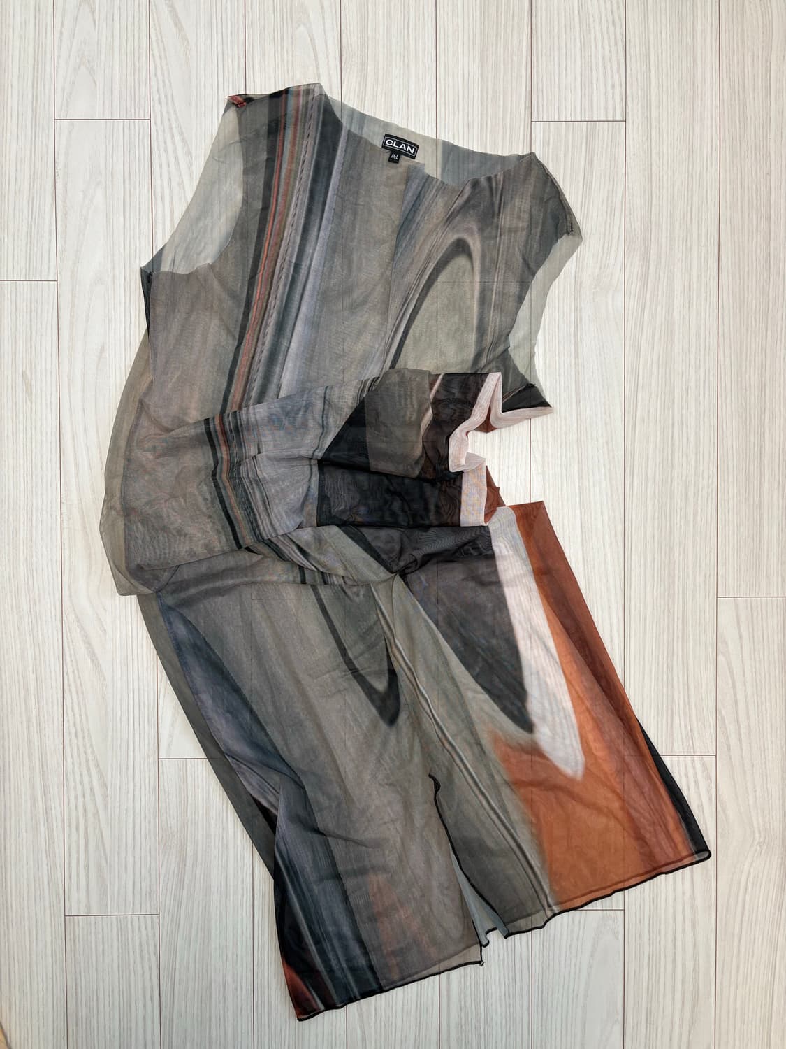 CLAN 매쉬 롱원피스 (레이어드용) M-L사이즈 상품이미지2